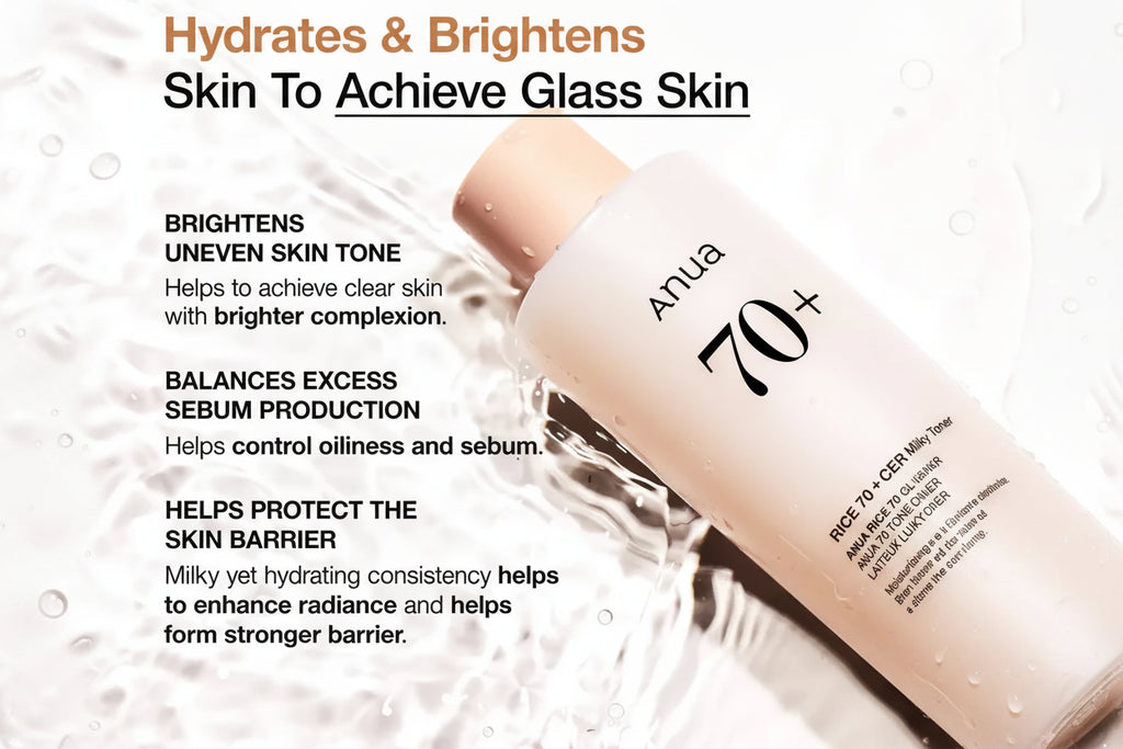 Anua Rice 70 Glow Milky Toner